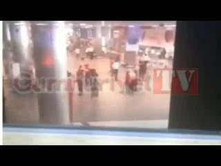 İşte Atatürk Havalimanı'ndaki patlama anı