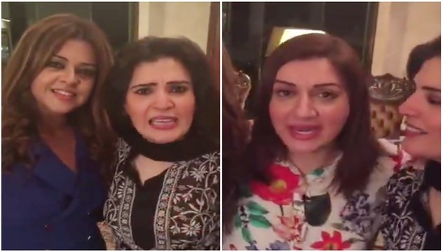 Maria Wasti, Resham & Ayesha Sana Gone Mad on Bright Karein Isay
