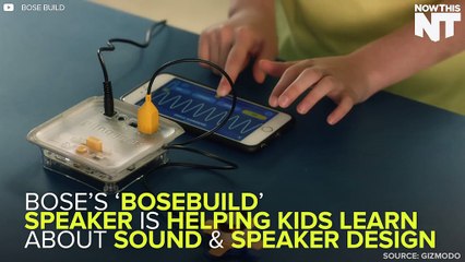 Bose Is Teaching Kids To Build Their Own Speakers