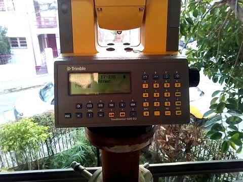 LEVANTAMIENTO ET TRIMBLE 3605