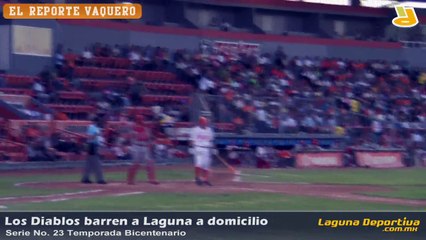 Reporte Vaquero - Serie Diablos Rojos del Mexico (Serie No 23 Temporada Bicentenario)