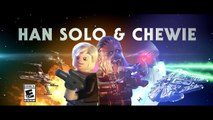 LEGO Star Wars: The Force Awakens - Han Solo   Chewie Character Spotlight Trailer | PS4, PS3