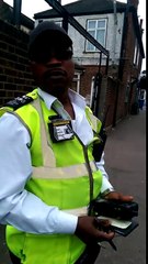Scumbags at work in walthamstow traffic warden