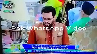 Another Video that Caused Ban on Aamir Liaquat's Show - Video Dailymotion