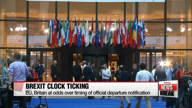 EU and Britain divided over negotiations on 'divorce'