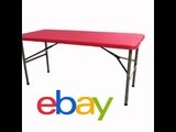HEAVY DUTY 4FT FOLDING TABLE CAMPING PICNIC PARTY BBQ OUTDOOR GARDEN EBAY UK REVIEW HOT PURCHASES THIS SUMMER !!
