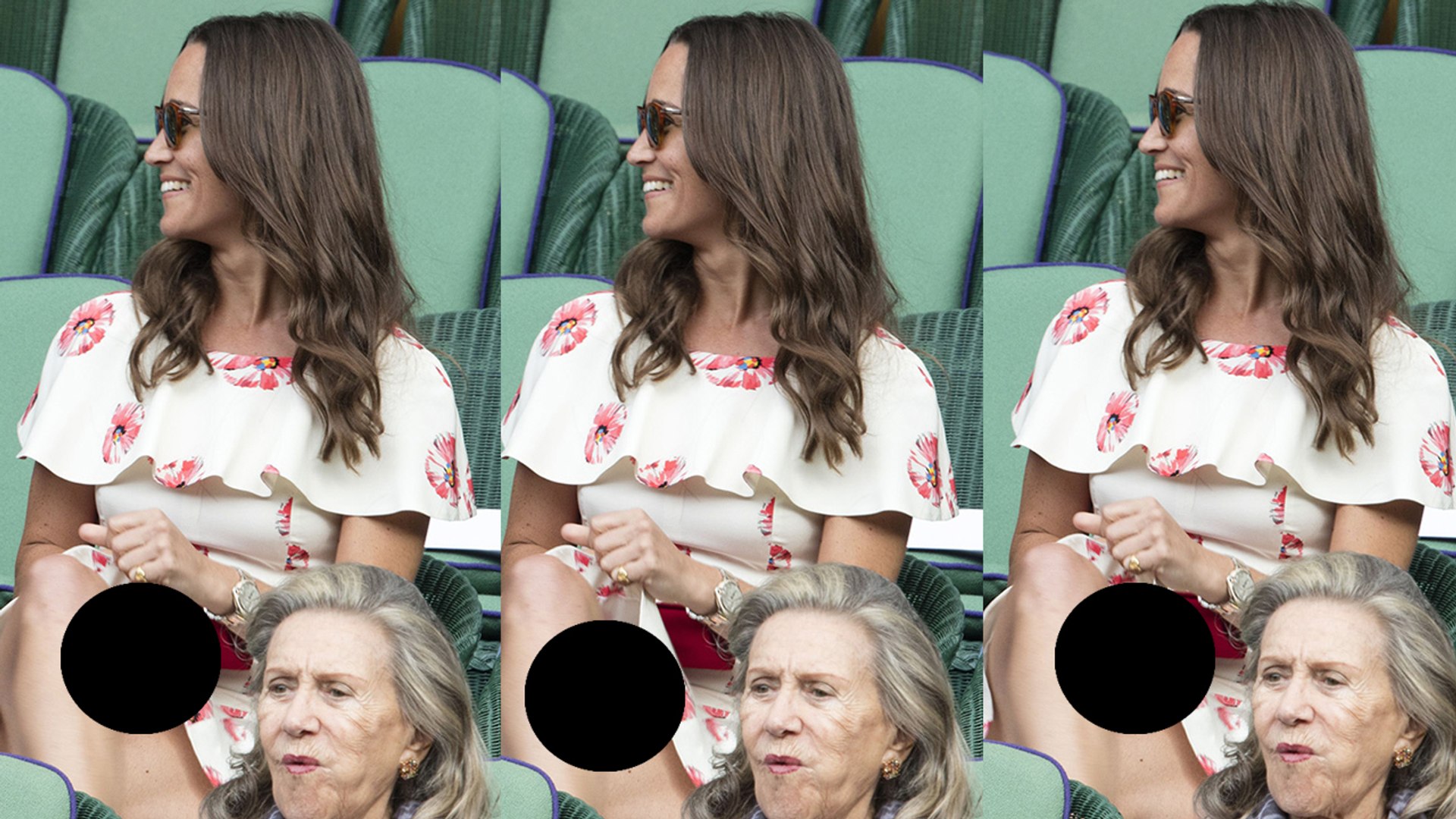 Pippa Middleton S Wardrobe Malfunction Flashes Crotch At Wimbledon