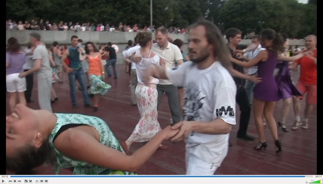 Танцы- Хастл-ОпенЭиры. Парк Горького N 4 27.06.2016