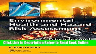 Download Environmental Health and Hazard Risk Assessment: Principles and Calculations  PDF Free