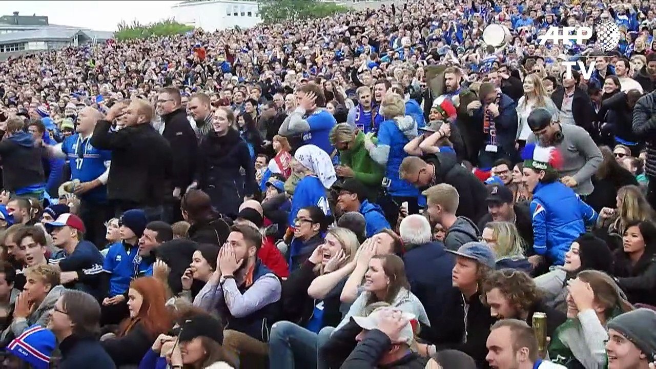 EM-Sensation: Isländische Fans aus dem Häuschen