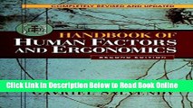Download Handbook of Human Factors and Ergonomics  PDF Online