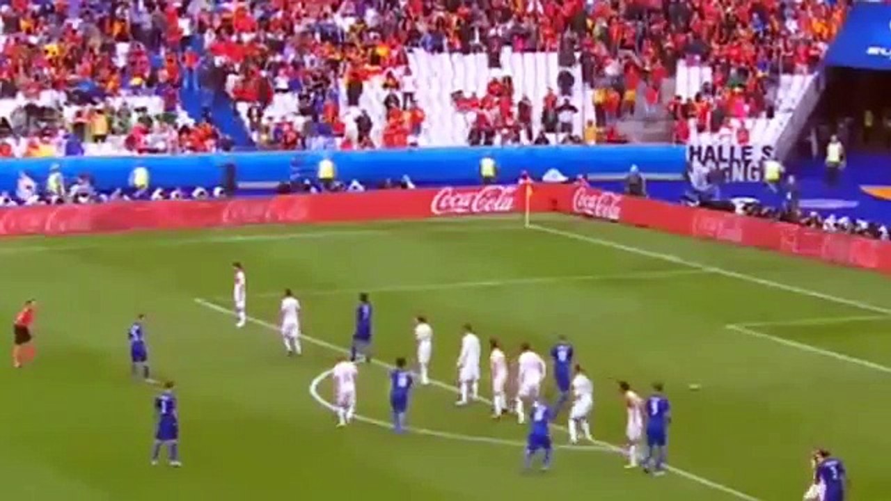 Italia vs Spanyol 2-0 Goals & Full Highlights Euro 2016 -HD-