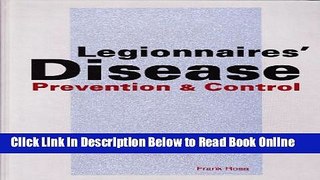 Download Legionnaires  Disease: Prevention and Control  Ebook Free