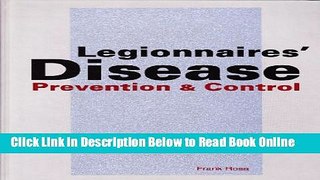 Download Legionnaires  Disease: Prevention and Control  Ebook Online