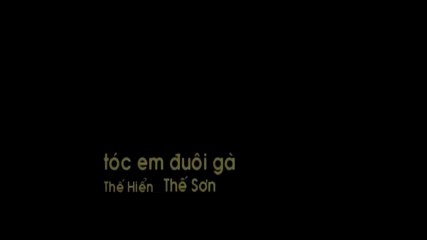 Karaoke Tóc Em Đuôi Gà - Thế Sơn