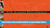 Read Handbook of U.S. Latino Psychology: Developmental and Community-Based Perspectives  Ebook Free