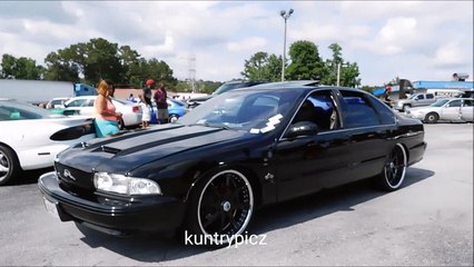 black chevy impala ss on asanti box chevy on starrwheels