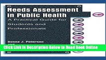 Read Needs Assessment in Public Health: A Practical Guide for Students and Professionals  Ebook