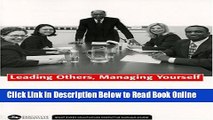 Download Leading Others, Managing Yourself (Executive Essentials)  PDF Free