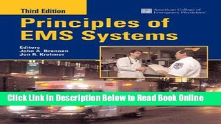 Read Principles Of EMS Systems  Ebook Free
