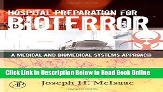 Read Hospital Preparation for Bioterror: A Medical and Biomedical Systems Approach (Biomedical