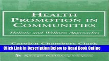 Read Health Promotion in Communities: Holistic and Wellness Approaches  Ebook Free