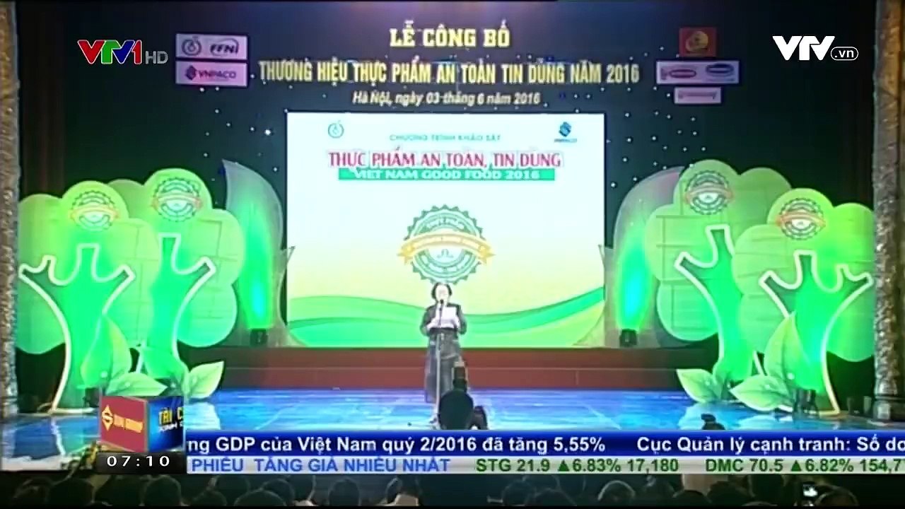 Những gian dối trong tổ chức giải thưởng "thương hiệu thực phẩm an toàn tin dùng năm 2016".