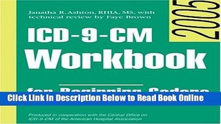 Read ICD-9-CM Workbook For Beginning Coders 2005  Ebook Free
