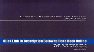 Download Solucient 100 Top Hospitals: National Benchmarks for Success 2006  Ebook Online