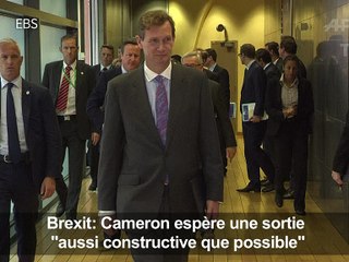 Brexit: les dirigeants de l'UE se retrouvent à Bruxelles sans le Royaume-Uni