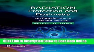 Download Radiation Protection and Dosimetry: An Introduction to Health Physics  PDF Free