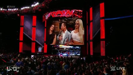WWE Raw The miz and Kane [HD] 06-27-2016
