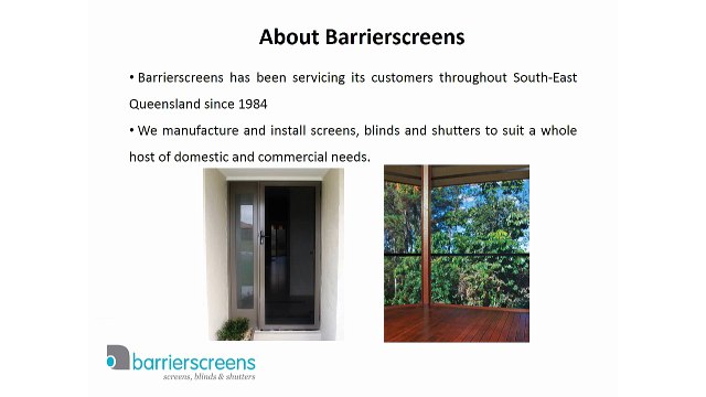 Reliable Security Screens in Brisbane – Barrierscreens