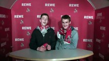 REWE Fan-Box-Fangrüße (27) - 29. Spieltag 1.FC Köln - DSC Arminia Bielefeld
