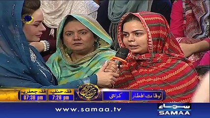 22nd - Iftar samaa key saath- 28 June 2016