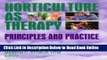 Read Horticulture as Therapy: Principles and Practice  PDF Online