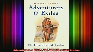 READ book  Adventurers  Exiles The Great Scottish Exodus Full EBook