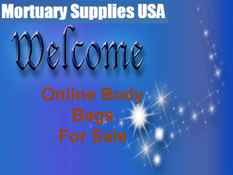 Find Premium Quality Body Bags at Mortuary Supplies Online store