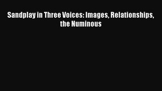 Read Book Sandplay in Three Voices: Images Relationships the Numinous E-Book Free