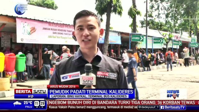 Puncak Arus Mudik di Terminal Kalideres Diprediksi H-4 Lebaran