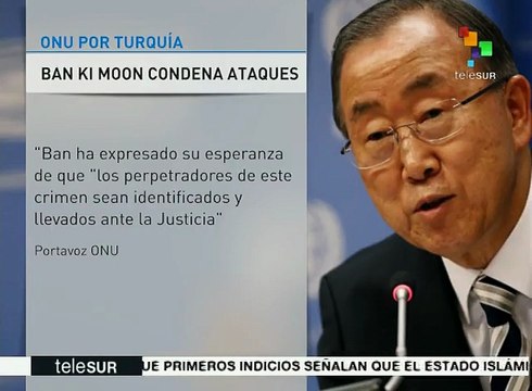 Ban Ki-moon condena atentado en el aeropuerto de Estambul