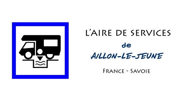 Aire de services pour camping-cars de Aillon-le-Jeune en Savoie (France)