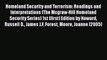 [PDF] Homeland Security and Terrorism: Readings and Interpretations (The Mcgraw-Hill Homeland