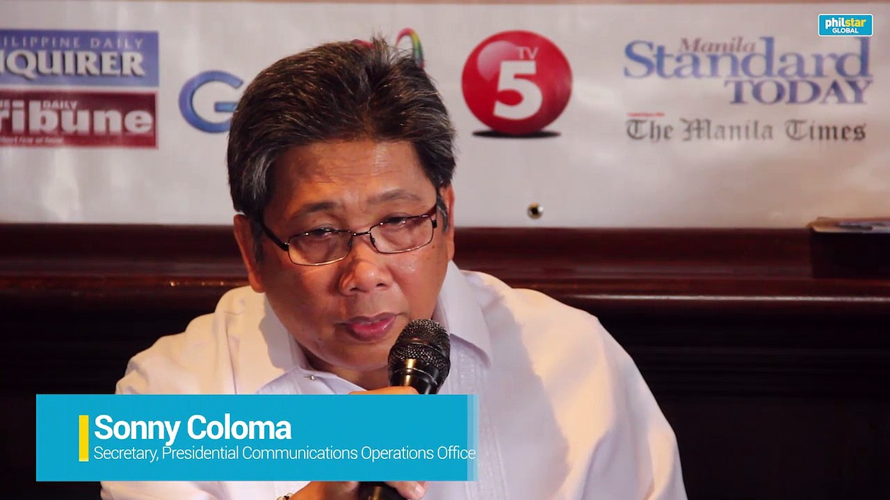 Coloma on what will happen at Duterte's inauguration
