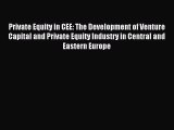 [PDF] Private Equity in CEE: The Development of Venture Capital and Private Equity Industry