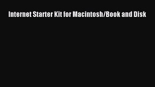 Read Internet Starter Kit for Macintosh/Book and Disk Ebook Free