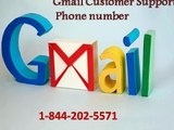 Gmail customer contact number for Instant help 1-844-202-5571