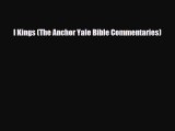 Read Books I Kings (The Anchor Yale Bible Commentaries) ebook textbooks