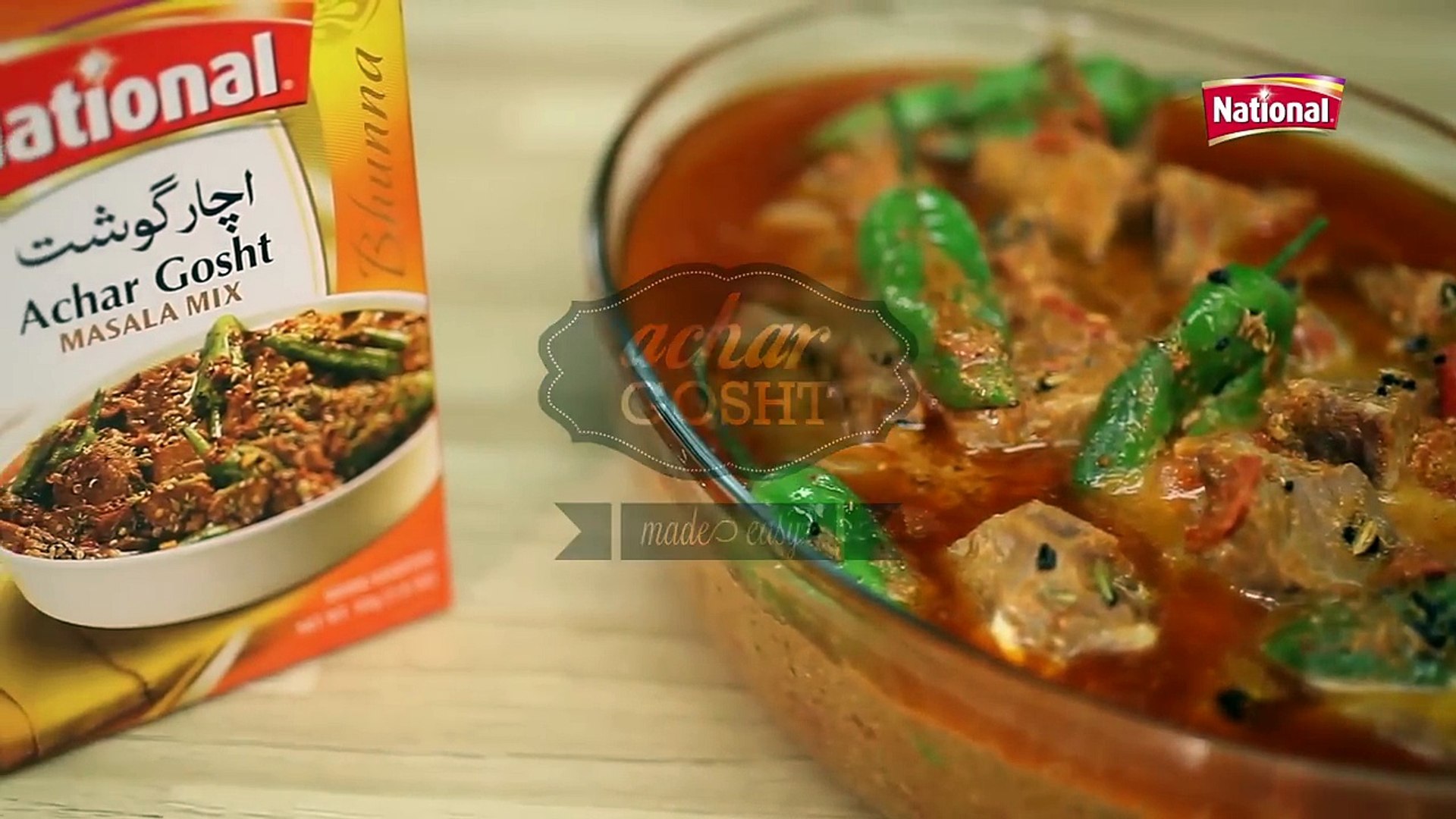 Made Easy Achar Gosht Video Dailymotion
