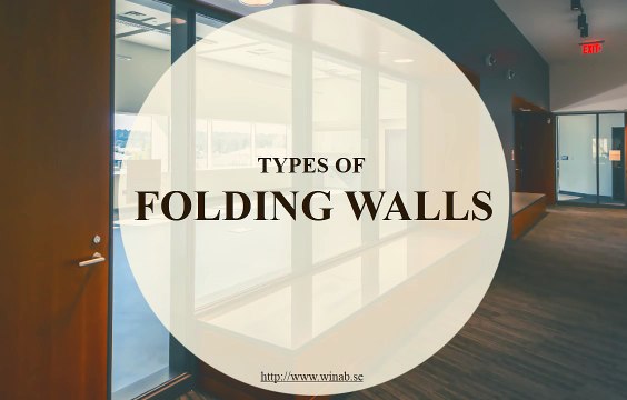 Different types and applications of folding walls